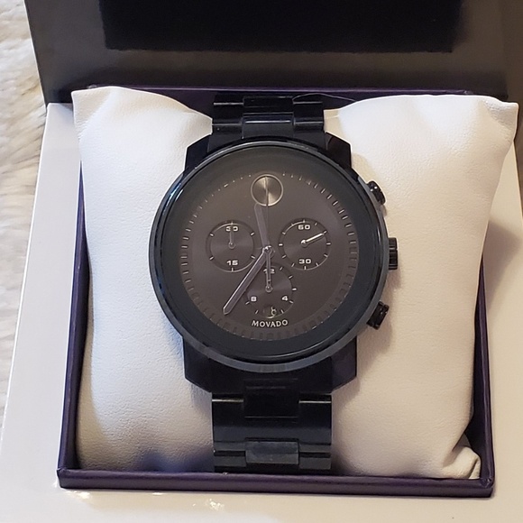 Movado Other - Movado Bold Chronograph Watch Ink Blue